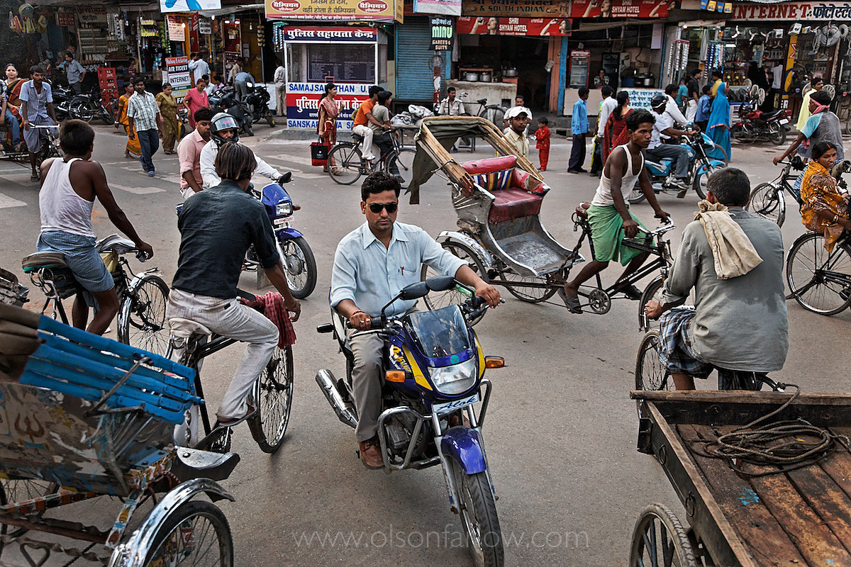 Urbanization in Pilgrimage City Varanasi, India