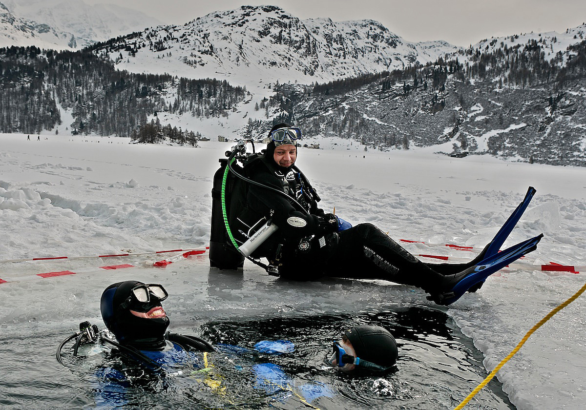 Ice Diving Extreme Sports