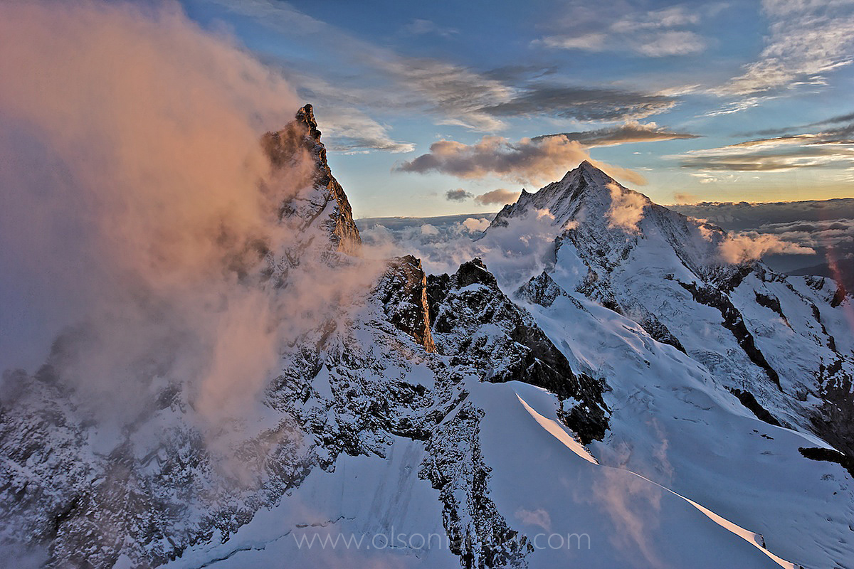 Alps Winter Landscape