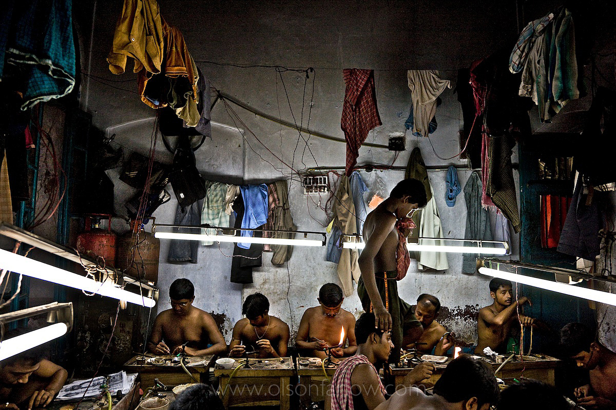 Artisanal Gold Smiths Sweat Shop | Kolkata (Calcutta), India