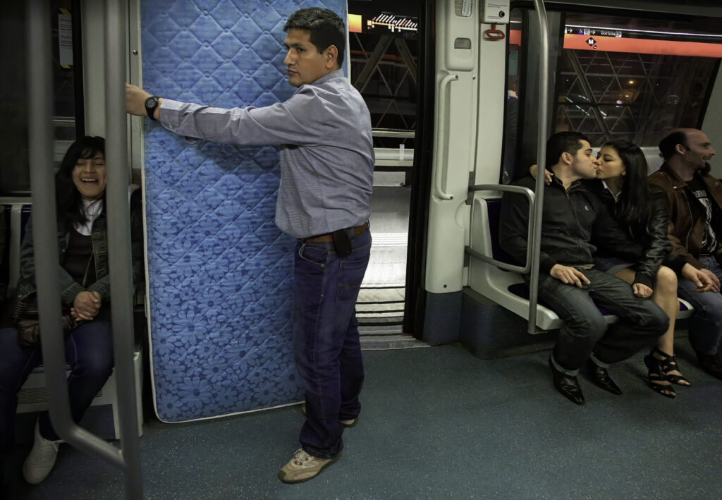 Spanish World Immigrants on Subway | Barcelona, Spain