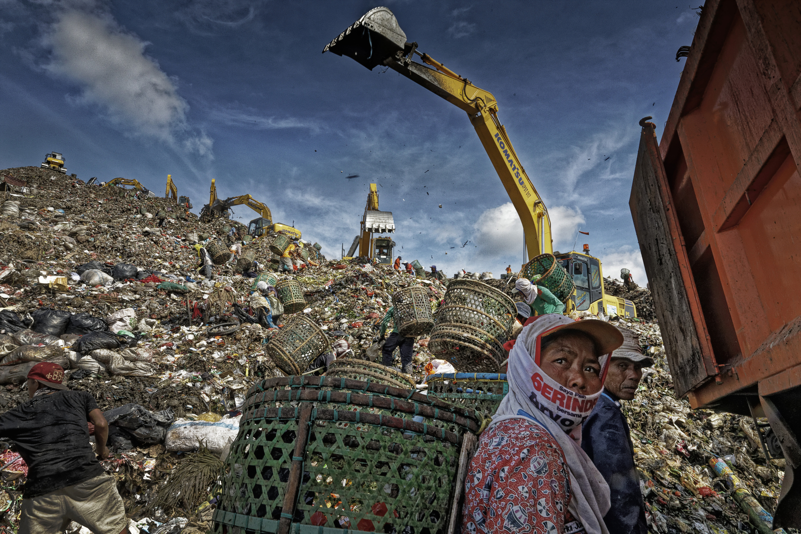 Plastic Workers at Dumpsite