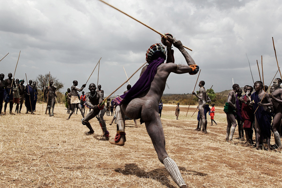 Donga Stick Fighting. 